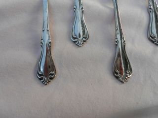 5 Teaspoons in the Sutton Place Pattern - Wm Rogers Stainless - Oneida 6 in 2
