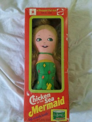 1974 Chicken Of The Sea Mermaid By Mattel