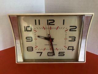 General Electric Wall Clock.  Model 2012 Vintage.  A/c Powered