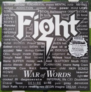 Fight - War Of Words Rsd 2019 White Vinyl Judas Priest Rob Halford