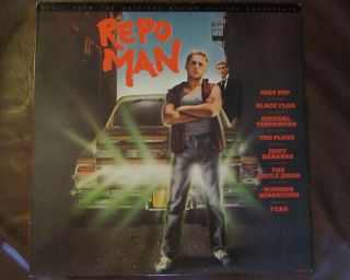 Repo Man Soundtrack 1984 Vinyl Album Various Punk - Iggy Pop,  Fear Ex