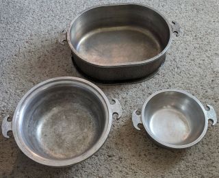 Set Of 3 Guardian Service Cookware
