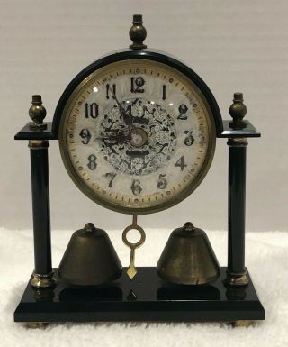 Vintage Kaiser Wind - Up Alarm Clock West Germany