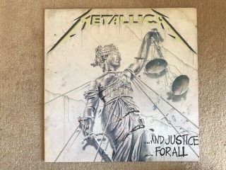 Metallica Vinyl Double Lp.  And Justice For All - Uk 1988 - Verh 61