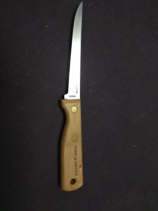 Vintage Regent Sheffield Stainless Steel Butcher Block Knife - Boner 5 " Blade