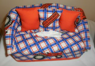 Allis - Chalmers Tractor Division,  Milwaukee Usa Promotional Tissue Box Cover Sofa