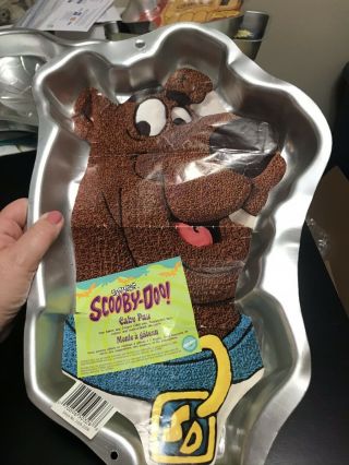 1999 Wilton Scooby Doo Cartoon Network Cake Pan 2105 - 3206 15 " X10 " X2 "