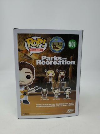 Funko Pop Parks and Recreation Andy Dwyer 501 3
