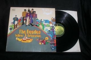 The Beatles " Yellow Submarine " Vinyl Lp 1969 German Press 1c072 - 04002 Apple Nm