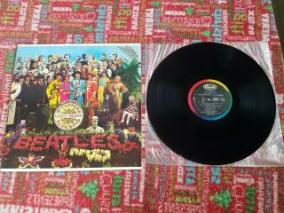 The Beatles Lp Record In Shrink Sgt Peppers Lonely Hearts Club Band 1983 Promo