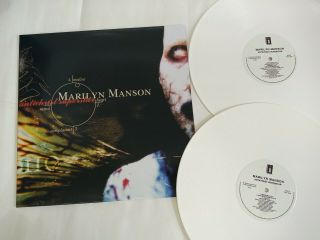 Rare Marilyn Manson Antichrist Superstar Dbl Vinyl Record.  Holy Wood,  Grotesque