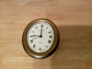 Vintage Swiza Sheffield 8 Day Alarm Clock