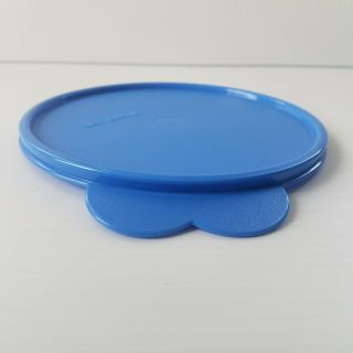 Tupperware Seal Lid Blue 2541D - 6 Butterfly Tab ' C ' Replacement with Large Tab 2