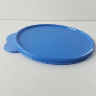 Tupperware Seal Lid Blue 2541D - 6 Butterfly Tab ' C ' Replacement with Large Tab 3