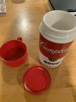 Campbell Soup Travel Mug Container 1998 3