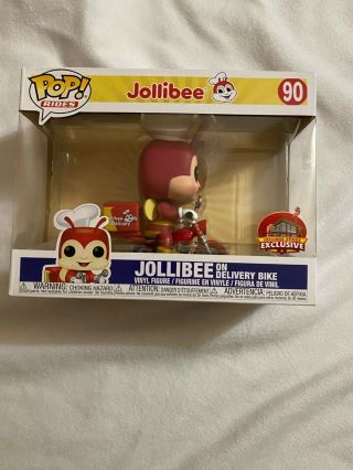 Funko Pop Rides Ad Icons - Jollibee On Delivery Bike