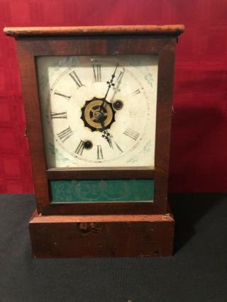 Vintage Ansonia Brass And Copper Company1 - Day/30 Hour Clock Usa
