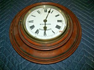 German Marine Clock W.  G.  Ehrlich Bremerhaven