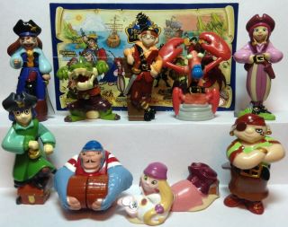 Monsters And Pirates No.  1 Kinder Surprise Series Ferrero,  1 Bpz