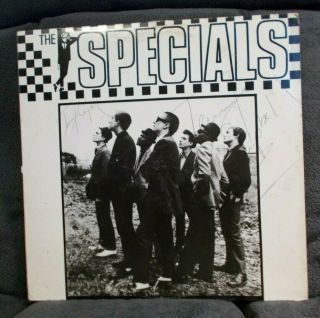 The Specials Lp Album Self Titled 1980 1st Autograph Cover Chrysalis Vg
