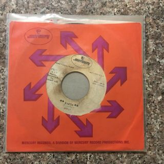 Psych Rock 45 Smile Step On Me And Earth Mercury Promo.  Brian May Roger Taylor