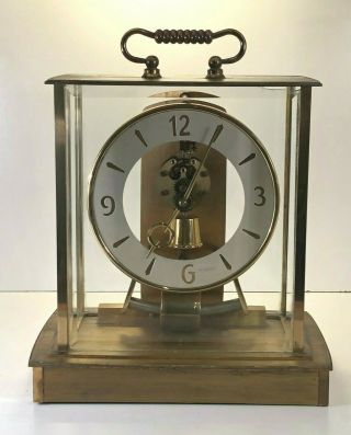 Kundo Electronic Kieninger & Obergfell 6 Jewel Mantle Clock W Germany