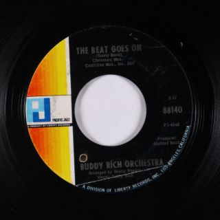R&b Jazz Mod 45 - Buddy Rich Orchestra - The Beat Goes On - Pacific Jazz - Mp3