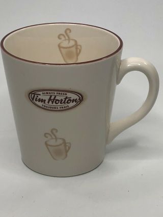 Tim Hortons Limited Edition 2007 Ceramic Mug Collectors No 007 Coffee Tea Fresh