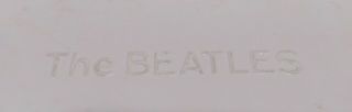 BEATLES WHITE ALBUM VINYL LP - APPLE 1968 NUMBERED - FIRST PRESSING 3