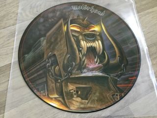 Motörhead “orgasmatron” 1986 U.  K.  Vinyl Lp Picture Disc