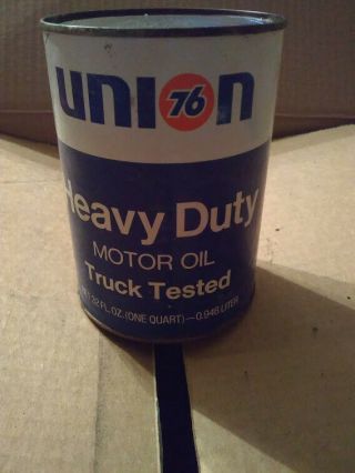 Vintage Union 76 Heavy Duty Motor Oil - 1 Quart Can
