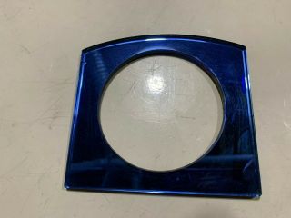 Blue Mirror Clock Glass For G E / Telechron Clock Model 7h102 (ashby)
