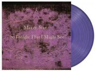 Mazzy Star - So Tonight That I Might See Exclusive Solid Purple Vinyl Vg,