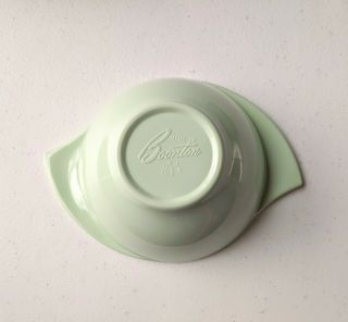 Boontonware Green Winged Sugar Bowl 521 - A Mid Century Modern Melamine