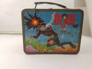 Vintage 1967 " G.  I.  Joe " Metal Lunch Box (no Thermos)