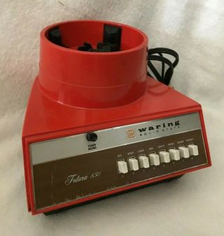 Vintage Mid Century Modern Waring Futura 1000 Solid State Blender