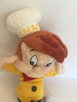 2006 Kellogg Plush Snap Rice Krispies Elf Mascot 11” Doll Toy Network 2