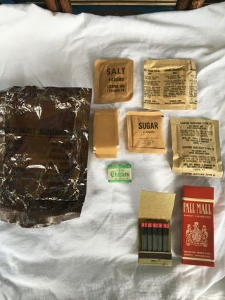 Vietnam Accessory Packet Pall Mall Cigarrettes