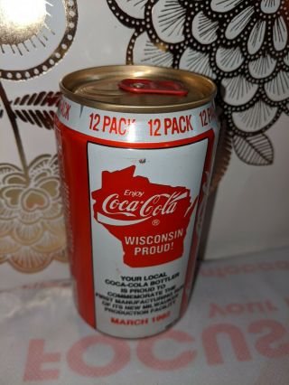 Coca Cola Coke Can Wisconsin Bottling