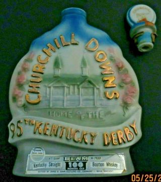 95th Kentucky Derby Jim Beam Churchill Downs Run For The Roses Decanter 1969
