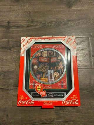 The Eras Of Coca - Cola 1920 - 1930 Numbered Musical 13 " X10.  5 " Wall Plaque