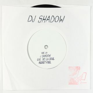 Rap 45 - Dj Shadow Ft.  De La Soul - Rocket Fuel - Mass Appeal Vg,  Ltd.  Edition