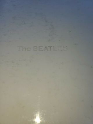 THE BEATLES White Album - LP Apple Records 1968 double 2