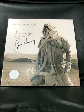 Gary Numan Savage Double Vinyl Signed