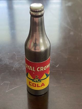 Vtg 40s - 50s Royal Crown Rc Cola Advertising Promotional Cigarette Mini Lighter
