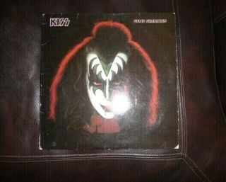 Kiss Gene Simmons W/2 Posters/order Form Vinyl Lp Casablanca Rec Nblp 7120,  1978