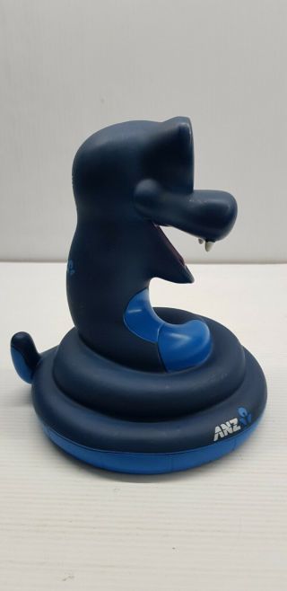 ANZ 2013 year of the snake money box Chinese horoscope collectable blue Zinc 3