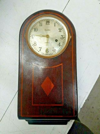 Vintage The E Ingraham Co.  Wall Clock