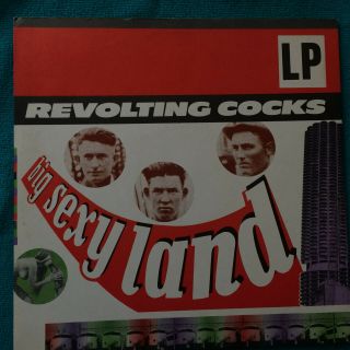Revolting Cocks ‎– Big Sexy Land Rare 1986 Vinyl Lp Waxuk 017 Nmint Unplyd