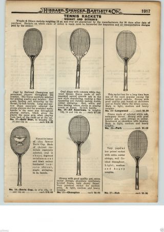 1922 Paper Ad Wright & Ditson Tennis Racket Gold Star Davis Cup All American